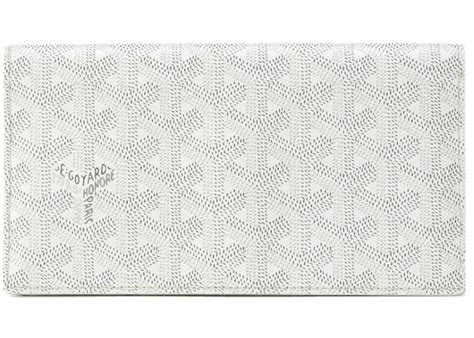 goyard wallet white|Goyard richelieu wallet stockx.